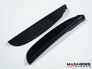 Maserati Ghibli Exterior Trim - Carbon Fiber - C Pillar Trim Cover Kit - Feroce Carbon